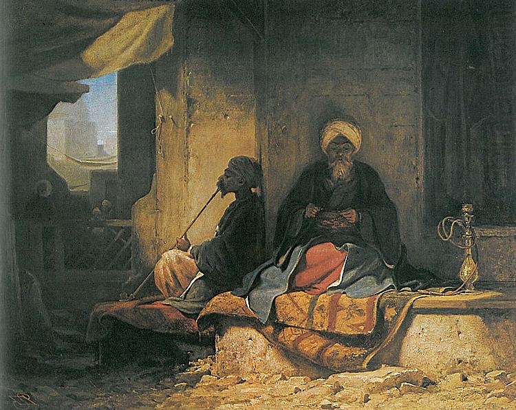 Im terkischen Basar, Carl Spitzweg